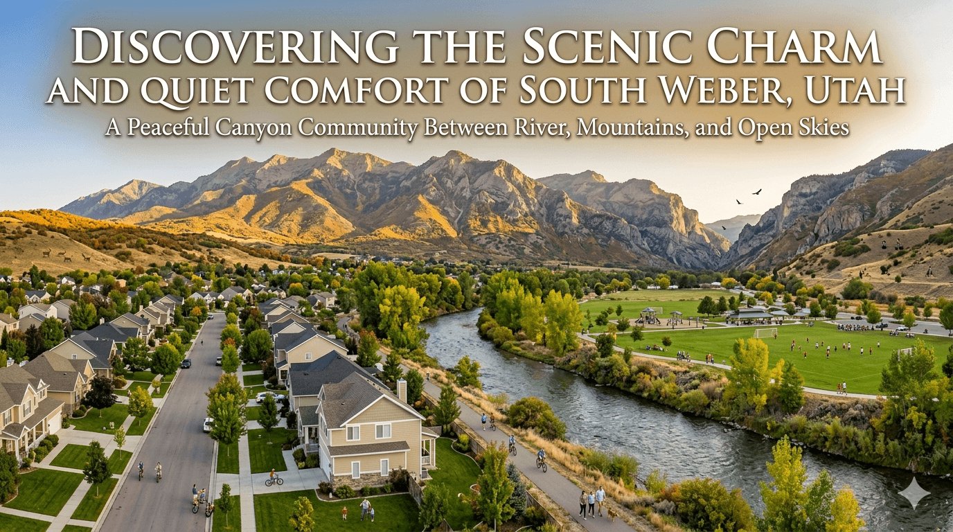 Discovering the scenic charm and quiet comfort of south weber, utah