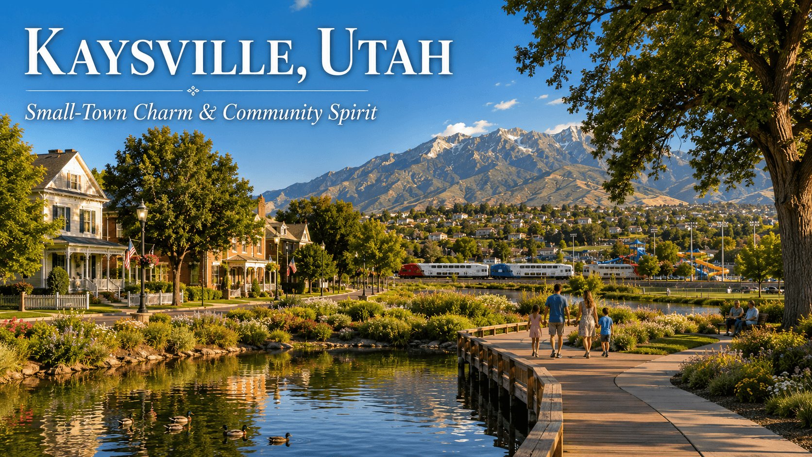 Embracing the small-town charm and community spirit of kaysville, utah