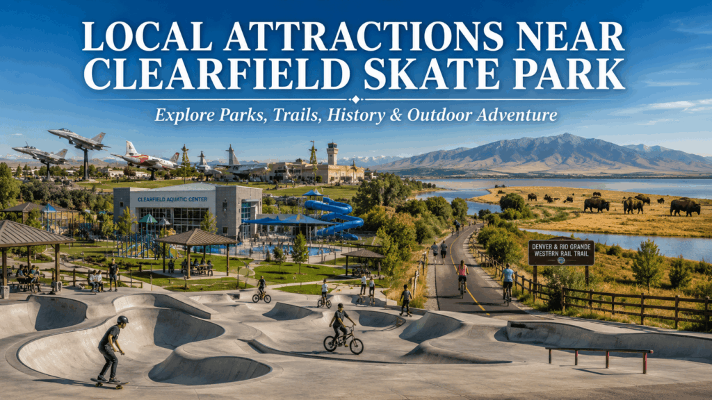 Exploring The Vibrant Community Around Clearfield Skate Park In Clearfield, Utah 1 Exploring the Vibrant Community Around Clearfield Skate Park in Clearfield, Utah