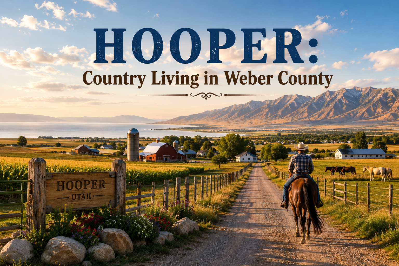 Hooper: country living in weber county